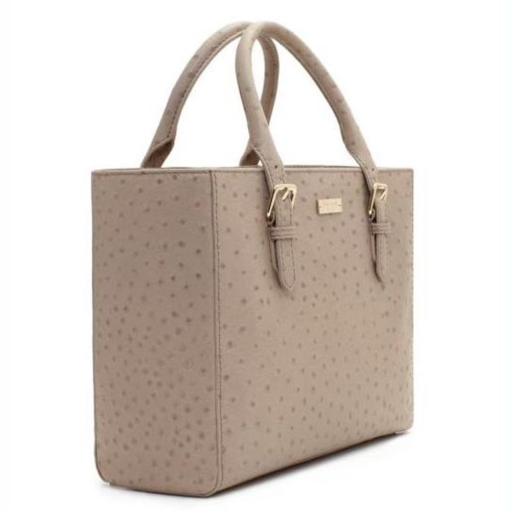 Kate Spade Wellesley Quinn Tote, Taupe Ostrich